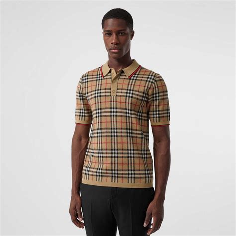 burberry men's tshirt|burberry polo shirts men's outlet.